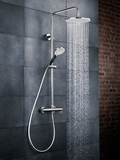 Rainfall Shower Head - Chrome