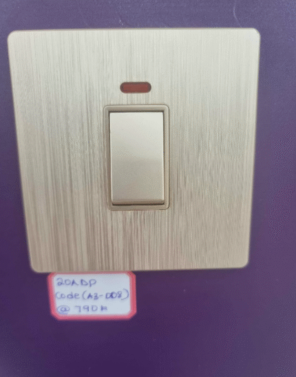 20A DP SWITCH WITH NEON(A3008)