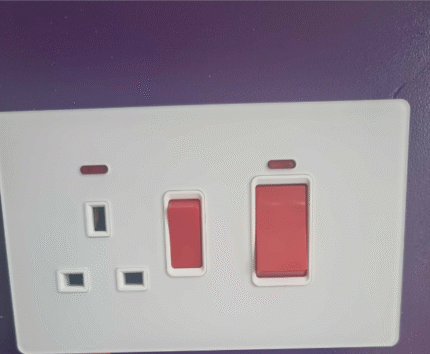 45A COOKER SOCKET+13A SWITCH SOCKET A6-021